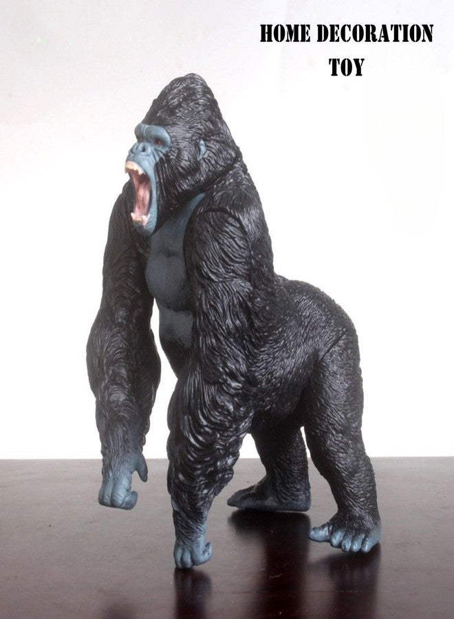 Mallexo مجموعة ألعاب غوريلا ماليكسو كبيرة الحجم، قطعة واحدة، مجسم كينغ كونغ، لعبة حركة حيوانية للأطفال من الجنسين | وضع القتال، هياج، مجموعة ألعاب كونغ الشمبانزي الشهيرة | ألعاب قرد، عنصر زينة، هدايا عيد ميلاد - Image 3